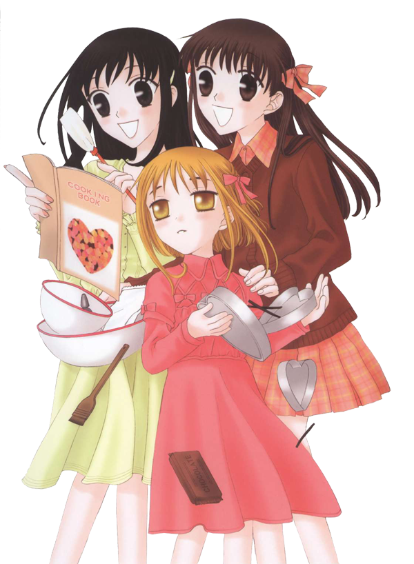 Right click to save this Fruits Basket render